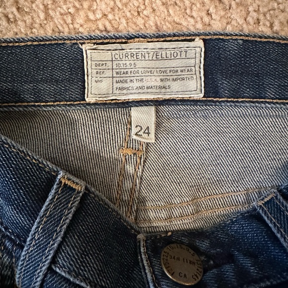 Current/Elliott Reese Mini cut-off skirt - Picture 7 of 9